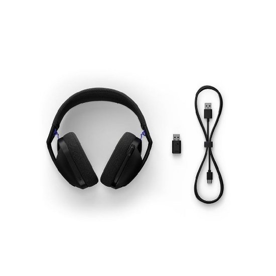 Slušalke LOGITECH Gaming G321, brezžične, BT, USB, črne