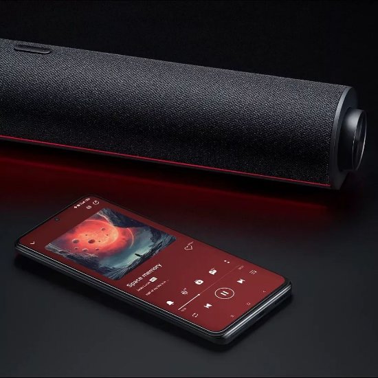 Zvočnik XIAOMI Desktop Speaker, RGB osvetlitev, USB, Bluetooth, mikrofon, črn