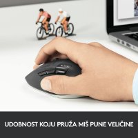 Miška LOGITECH M720 Triathlon, brezžična, Unifying receiver USB
