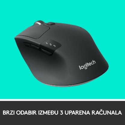Miška LOGITECH M720 Triathlon, brezžična, Unifying receiver USB