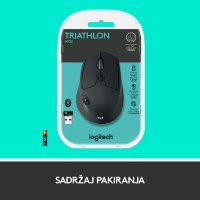 Miška LOGITECH M720 Triathlon, brezžična, Unifying receiver USB