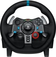 Volan LOGITECH G29 Driving Force Racing Wheel, za igranje na PC/PS3/PS4/PS5, USB + Slušalke LOGITECH Gaming G435 Lightspeed, brezžične, USB-C, Bluetooth, črne
