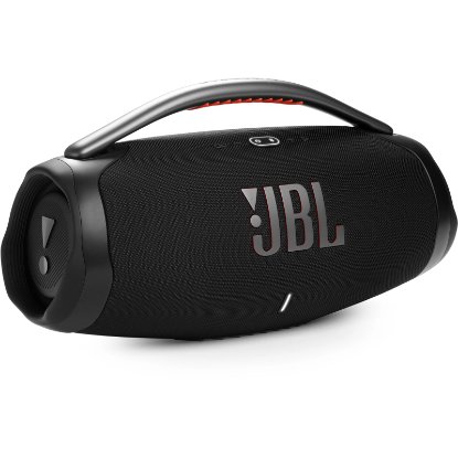 JBL Boombox 3 zvočnik, Bluetooth, vodoodporen, 1×80 W / 2×40 W / 2×10 W, črn