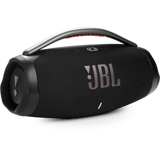 JBL Boombox 3 zvočnik, Bluetooth, vodoodporen, 1×80 W / 2×40 W / 2×10 W, črn