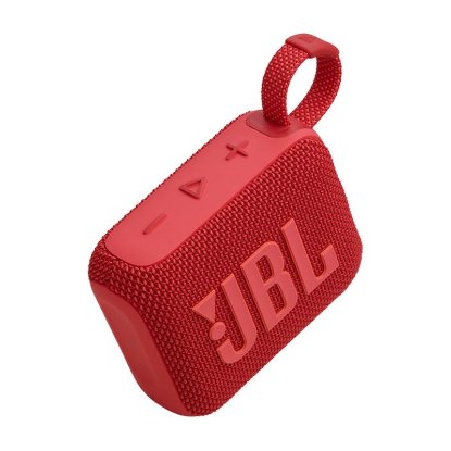 Zvučnik JBL Go 4, bluetooth, vodootporan, 4,2W, crveni Zvočnik JBL Go 4, bluetooth, vodoodporen, 4,2 W, rdeč