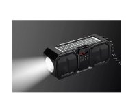 Zvočnik DENVER BTG-158, 80 W, BT, FM, MP3, USB, SD mikro, s solarnim panelom, črn