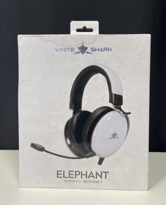 OPEN BOX - Slušalice WHITE SHARK GH-2540 Elephnat, bijele