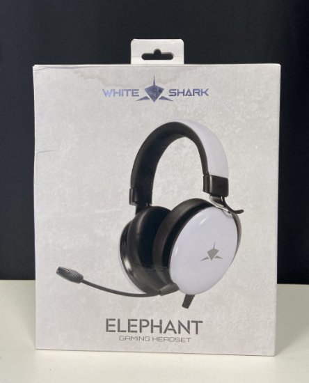 OPEN BOX - Slušalice WHITE SHARK GH-2540 Elephnat, bijele