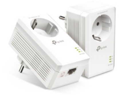Powerline adapter TP-LINK AV1000 TL-PA7017P KIT, dodatna električna vtičnica AV2, G-LAN, dvojni paket