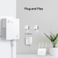Powerline adapter TP-LINK AV1000 TL-PA7017KIT, omrežje preko električnega kabla, G-LAN