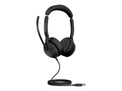 slušalke JABRA Evolve2 50 MS, on-ear, Stereo, USB-A, črne