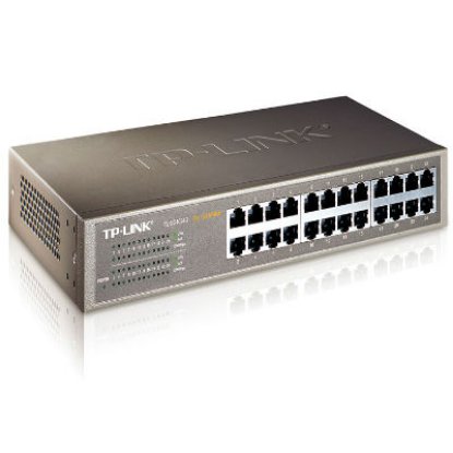 Switch TP-LINK TL-SG1024, 24-portni Gigabit, 1U 19" za montažo v rack