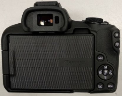 RABLJENI - Digitalni fotoaparat CANON EOS R50 + RF-S 18-45mm f/4.5-6.3 IS STM, 24,2 Mp, 4K Ultra HD, črni