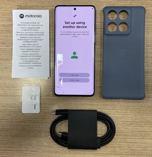 OPEN BOX - Mobitel MOTOROLA Edge 60 Fusion, 6,67", 8GB, 256GB, Android 15, sivi