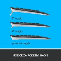 Tipkovnica + miška LOGITECH MK540 Advanced Combo, brezžična, črna, Unifying receiver USB