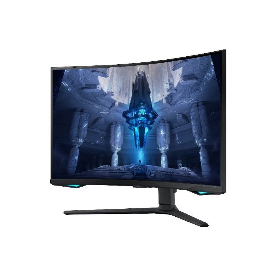 Gaming monitor 32" SAMSUNG Odyssey  G75NB LS32BG750NPXEN, 4K UHD, VA, 165Hz, 1ms, 300cd/m2, FreeSync, zakrivljeni, crni