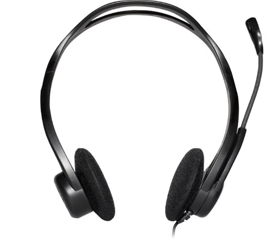 Slušalke LOGITECH Headset PC960 Stereo USB