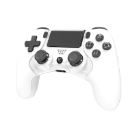 Gamepad WHITE SHARK Centurion GPW-4006, brezžični, PS4, bel