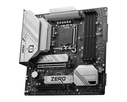 Matična plošća MSI B760M Project Zero, Intel B760, DDR5, mATX, s.1700