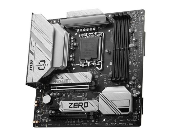 Matična plošća MSI B760M Project Zero, Intel B760, DDR5, mATX, s.1700
