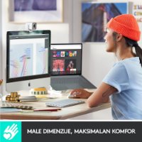 Tipkovnica LOGITECH MX Keys mini za Apple, brezžična, BT, srebrna