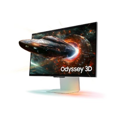 Gaming monitor 27" SAMSUNG Odyssey 3D G90XF LS27FG900XUXEN, 4K UHD, IPS, 165Hz, 1ms, 350cd/m2, G-Sync, FreeSync, zvučnici, srebrni