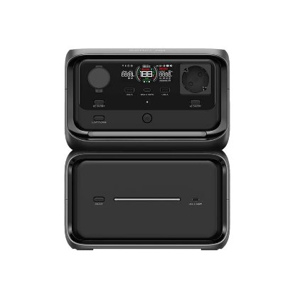 Energijska postaja ECOFLOW River 3 Max Plus, 600 W, črna