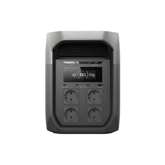 Energijska postaja ECOFLOW Delta 3 Max, 2048 VA / 2400 W, prenosna, s 4 vtičnicami