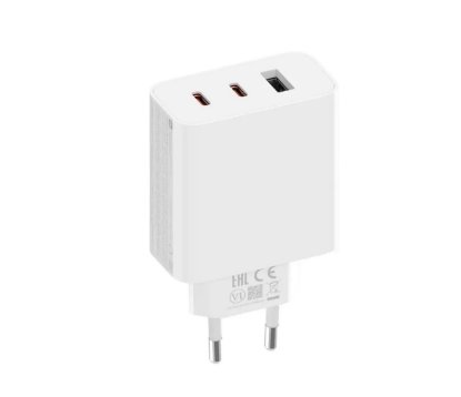 Polnilec XIAOMI GaN Charger 2C1A, 67W, USB-A + 2x USB-C, USB-C kabel.