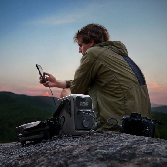 Energijska postaja ECOFLOW Trail 200 DC, 192 Wh, 220 W, siva