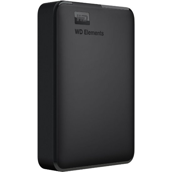 Tvrdi disk vanjski 5000 GB WESTERN DIGITAL Elements Portable WDBU6Y0050BBK, USB 3.0, 5400 okr/min, 2.5", crni