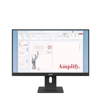 OPEN BOX - Monitor 23,8" LENOVO ThinkVision E24-40, FHD, IPS, 100Hz, 6ms, 250cd/m2, pivot, zvučnici, crni