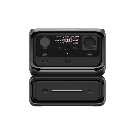 Energetska postaja ECOFLOW River 3 Max, 600W, črna