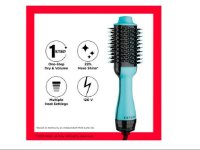 Krtača za lase REVLON Salon 2v1, sušenje in povečanje volumna las, mint