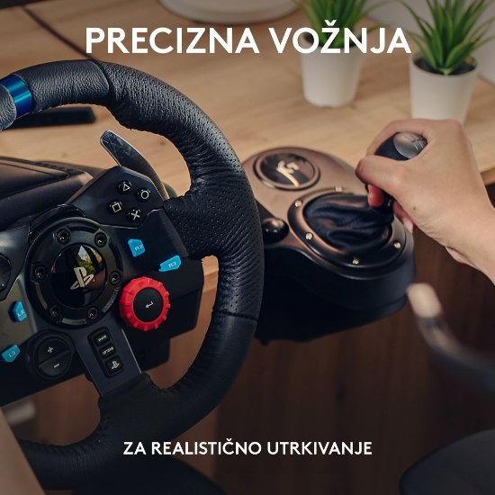 Volan LOGITECH G29 SE Driving Force Racing Wheel, Gaming, PC/PS3/PS4, USB, menjalnik LOGITECH Driving Force Shifter