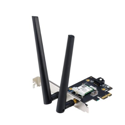 Omrežna kartica ASUS PCE-BE6500, Dual Band PCI-E WiFi 7, za brezžično omrežje