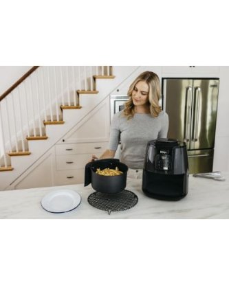 Cvrtnik na vroč zrak NINJA AF100EU 4 Cooking models, 1550W, 3,8 l, sivo/črn