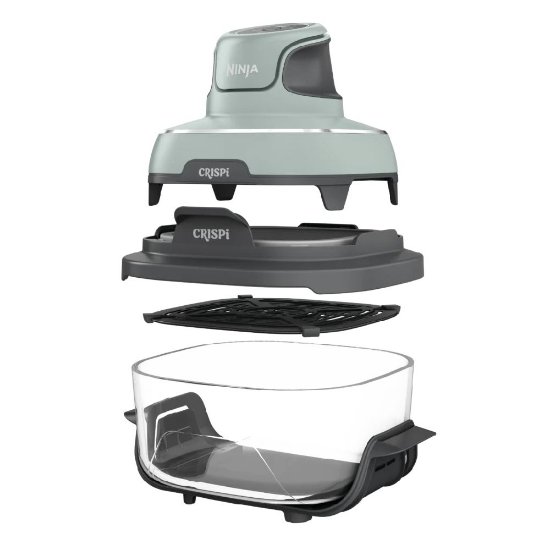 Cvrtnik na vroč zrak NINJA CRISPi 4-v-1, 1700W, 3,8 l, siv