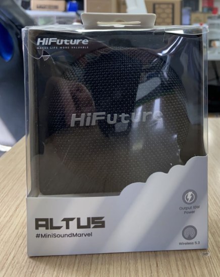 OPEN BOX - Zvučnik HIFUTURE Altus, bluetooth, vodootporan, 10W, crni