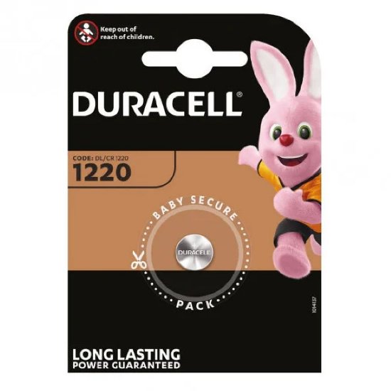 Baterija DURACELL DL1220 /CR1220, litijska, 3V, 1 kom