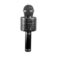 Mikrofon SATZUMA Karaoke Mic, črn