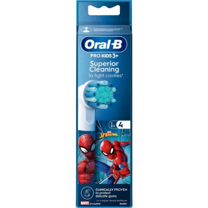 Nadomestne glave za zobno ščetko ORAL-B 10-4 Spiderman