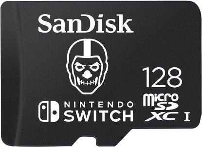 Pomnilniška kartica SANDISK Fortnite Edition, Skull Trooper, microSDXC, 128GB, SDSQXAO-128G-GN6ZG, UHS-I