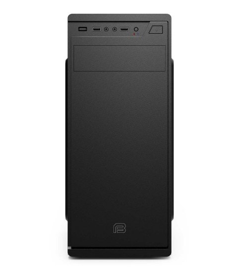 Ohišje BIT FORCE PHANTOM BS-2, MIDI, ATX, črno, bez napajalnika
