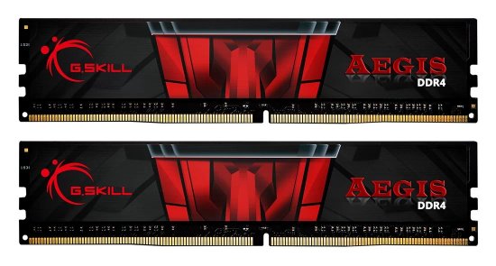 RAM pomnilnik PC-25600, 16 GB, G.SKILL Aegis series, F4-3200C16D-16GIS, DDR4 3200MHz, kit 2x8GB