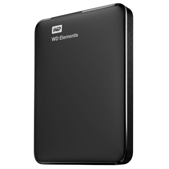 Trdi disk zunanji 2TB WESTERN DIGITAL Elements Portable, USB 3.0, 2.5", črni