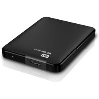 Trdi disk zunanji 1TB WESTERN DIGITAL Elements Portable, USB 3.0, 2.5", črni