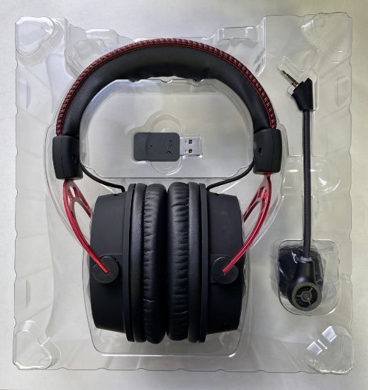 OPEN BOX - Slušalice HyperX Cloud Alpha Wireless, crno-crvene