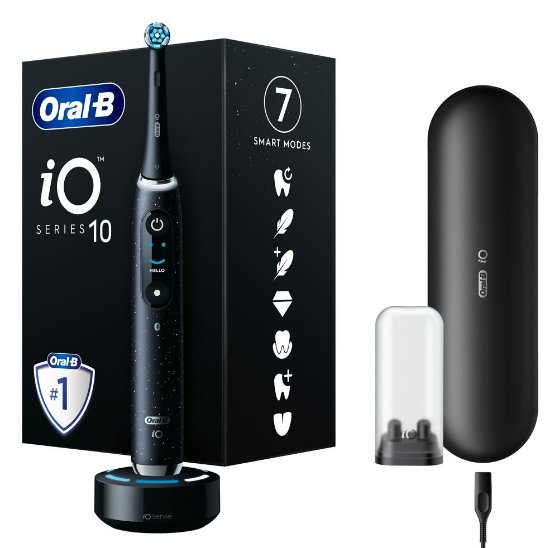 Električna zobna ščetka ORAL-B iO10, Cosmic Black