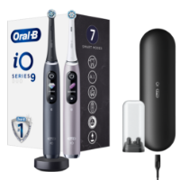 Električna zobna ščetka ORAL-B iO9, dvojni paket, 2 kosa